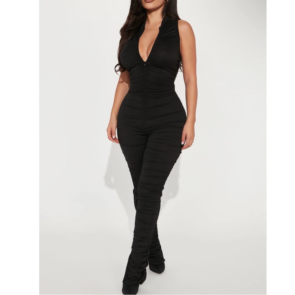 Black jumpsuit